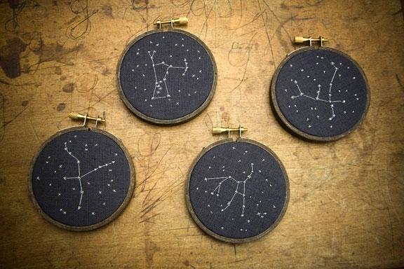 Constellation Embroidery